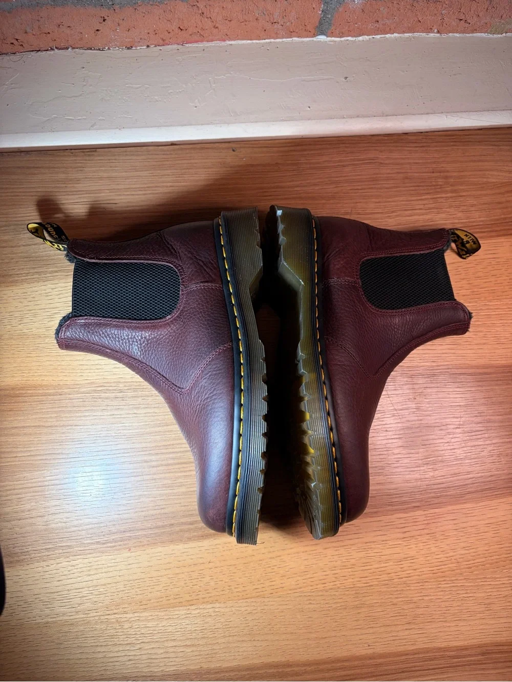Dr. Martens 2976 WarmWair Men's Dark Brown Leather Chelsea Boots